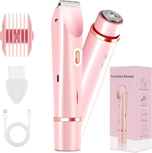 Suavelle™ – Depiladora Elétrica 2 en 1 para un acabado suave y sin irritaciones